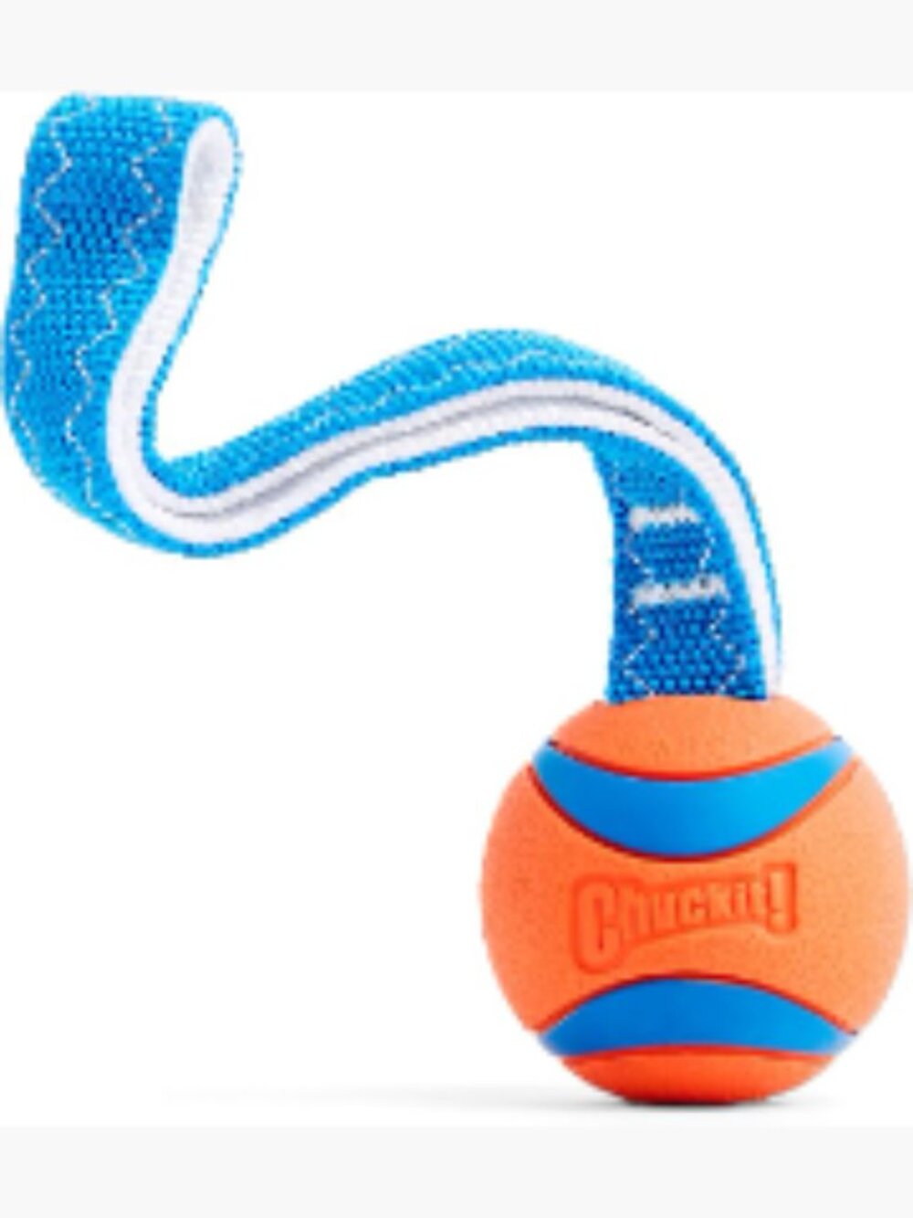 Ultra Tug Dog Toy - Medium Fetch and Tug Toy with Nylon Cord Handle